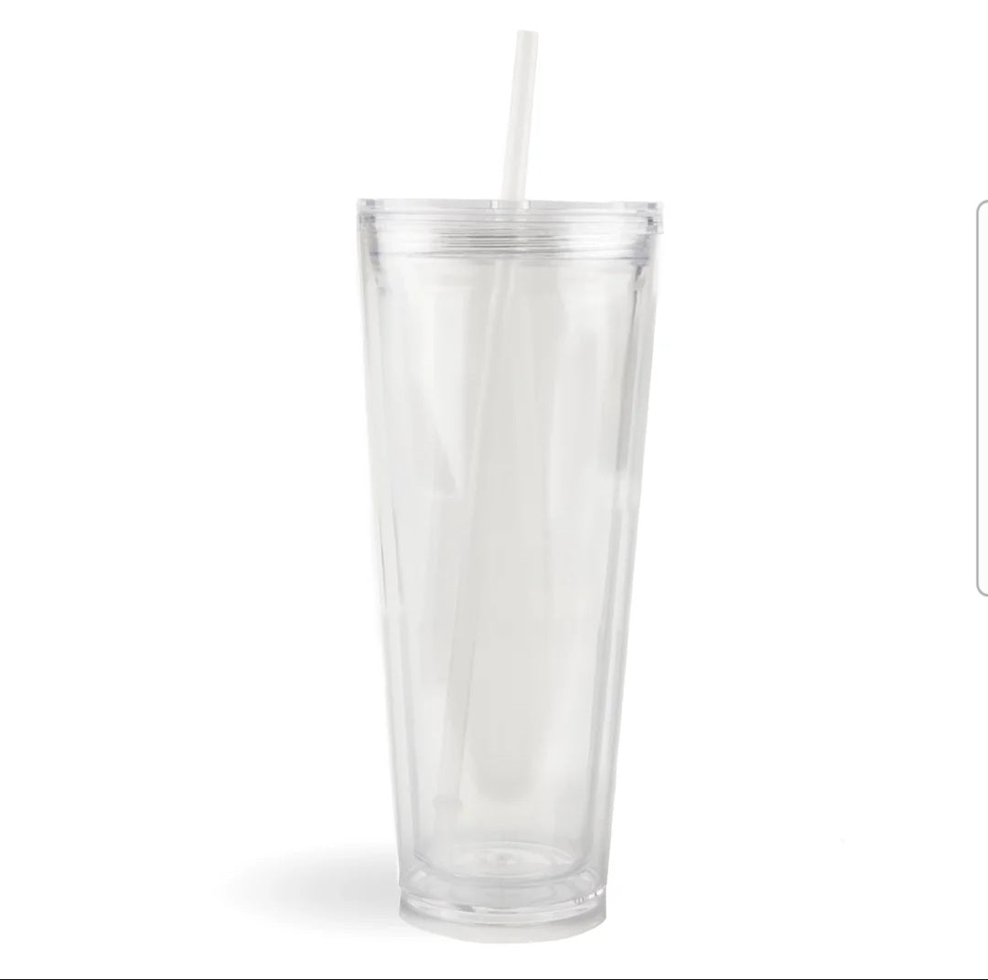 Snow Globe Glitter Tumbler
