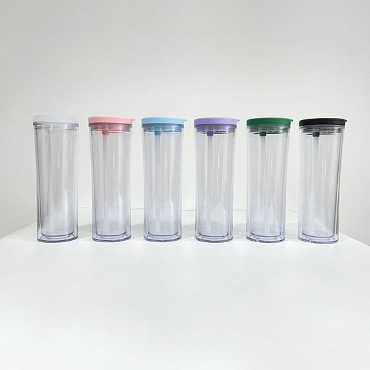 20 oz. Acrylic Snowglobe Water Bottle